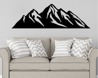 Mountain Metal Home Decor / Mountain Wall Art / Mountain Metal Wall Art / Metal Wall Art / Wall Art / Metal Wall Decor