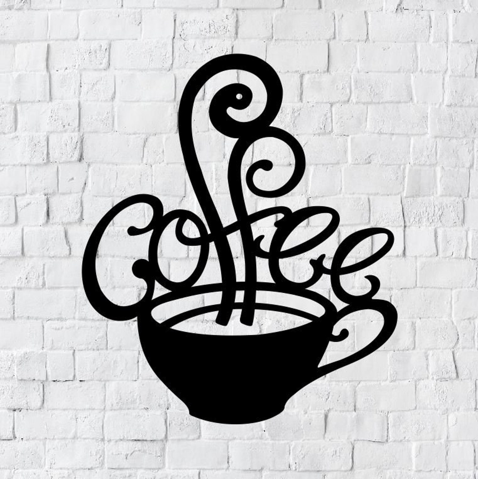 Coffee Metal Wall Art / Coffee Wall Decor / Metal Wall Decor / Etsy