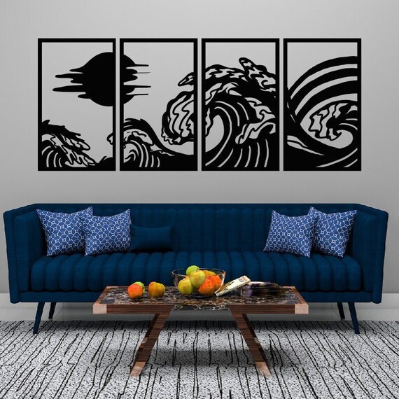4 piece wall art deals