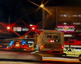 Fine Art Card - Arc En Ciel Vroom, 5in x 7in