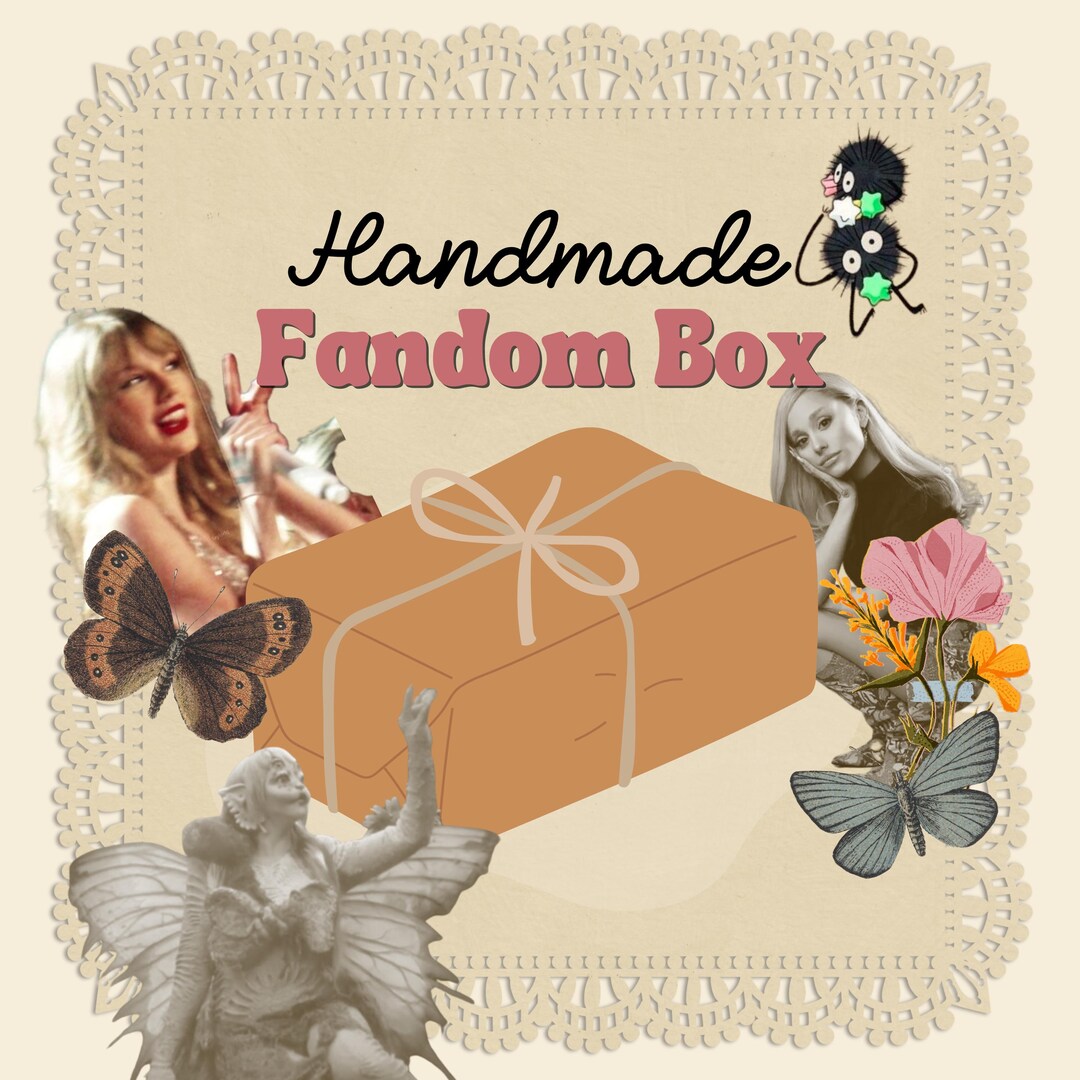 Handmade Fandom Box • Handmade Merch - Etsy