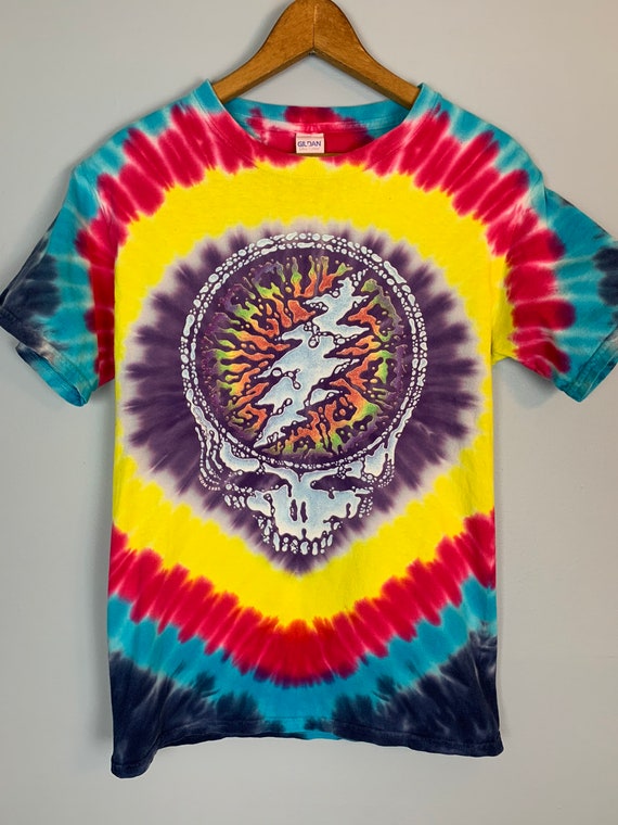Vintage 1990s Tie Dye Grateful Dead Summer Tour 95 T-shirt Vintage 1990s Tie Dye Grateful Dead Summer Tour 95 T-shirt