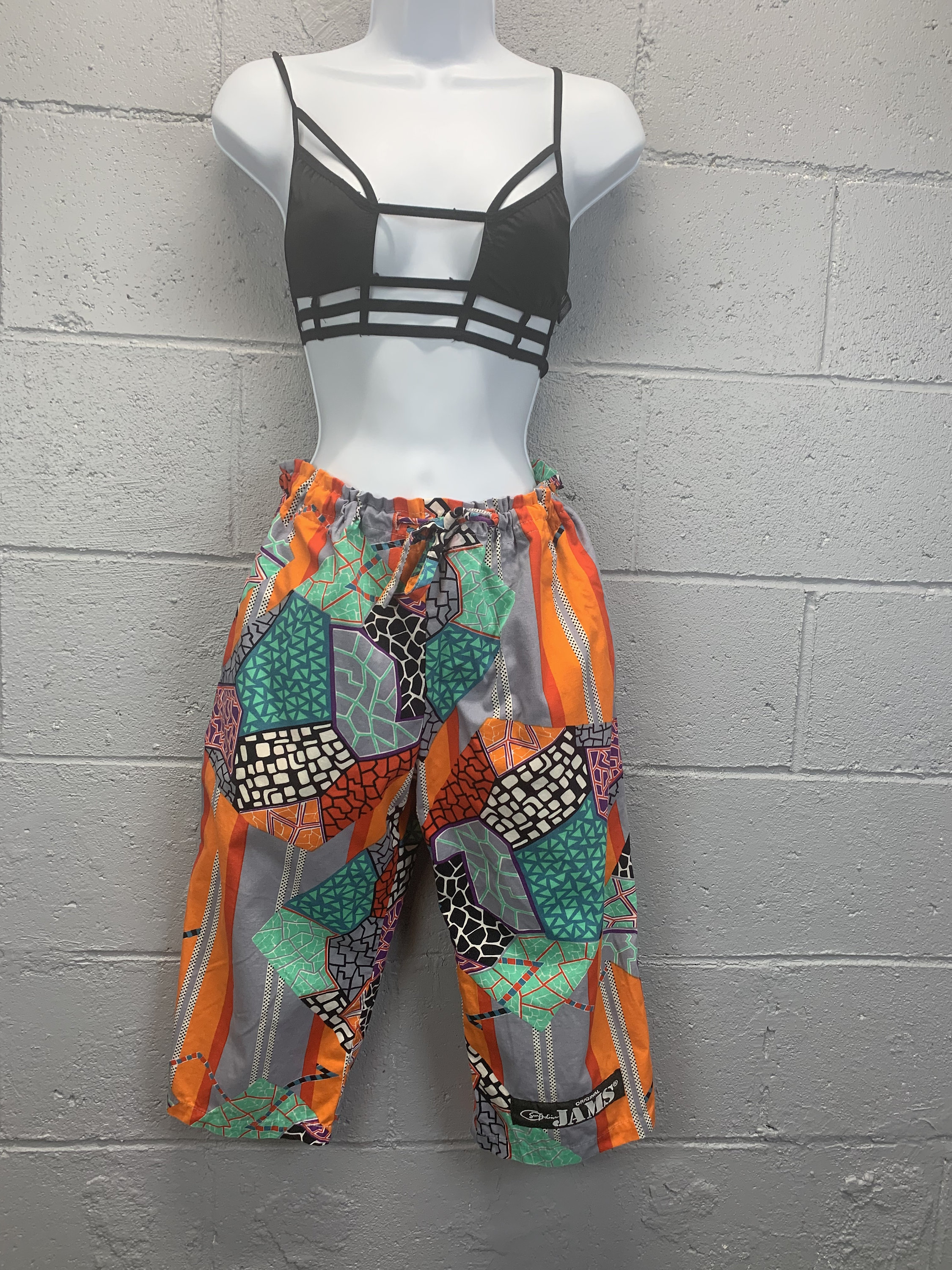 Vtg 80s 90s Jams Long Shorts Tropical Mod Surf Skater SK8 Vtg 80s 90s Jams Long Shorts Tropical Mod Surf Skater SK8