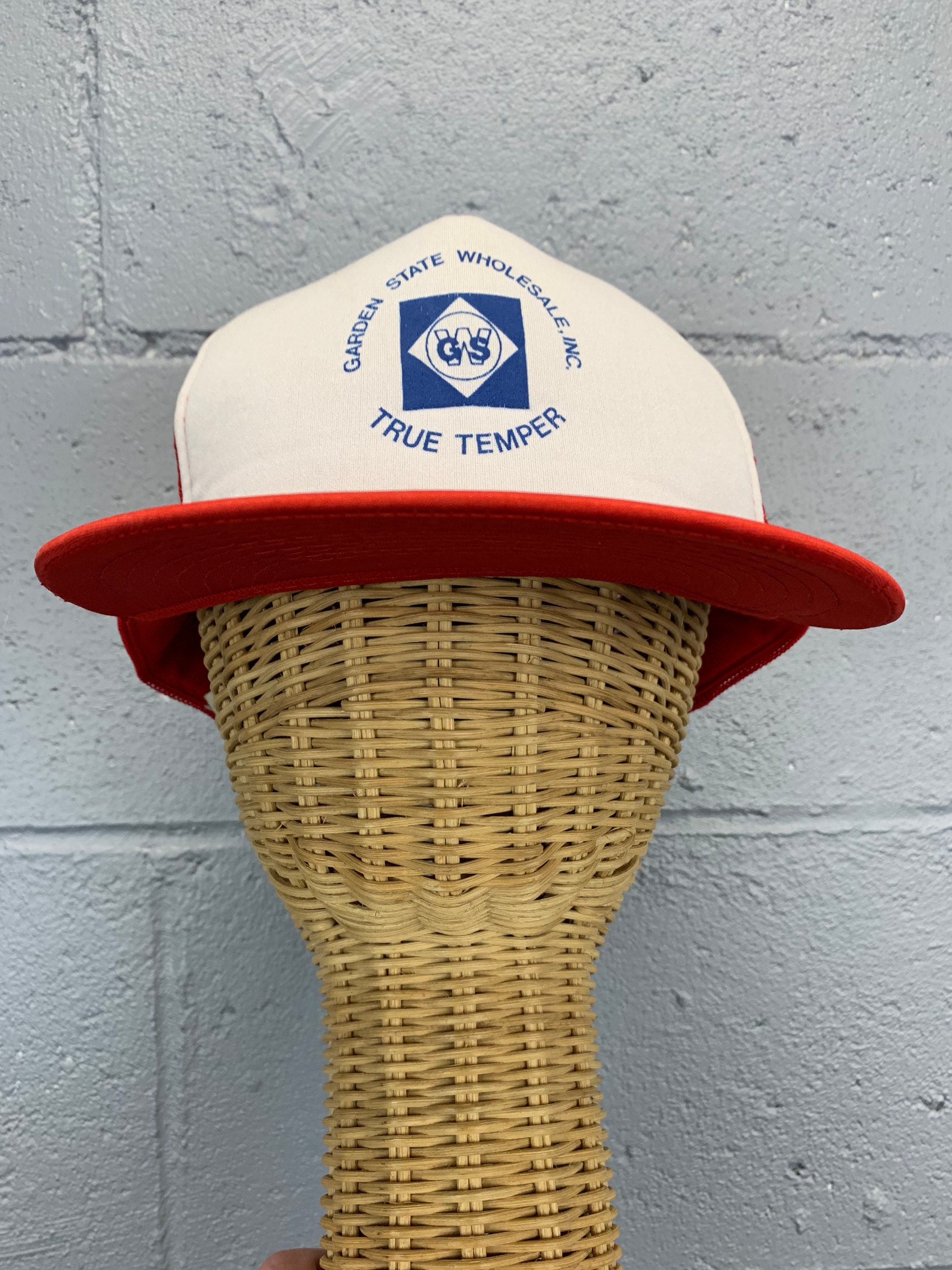 Gorra de camionero vintage de los años 80 Garden State Wholesale