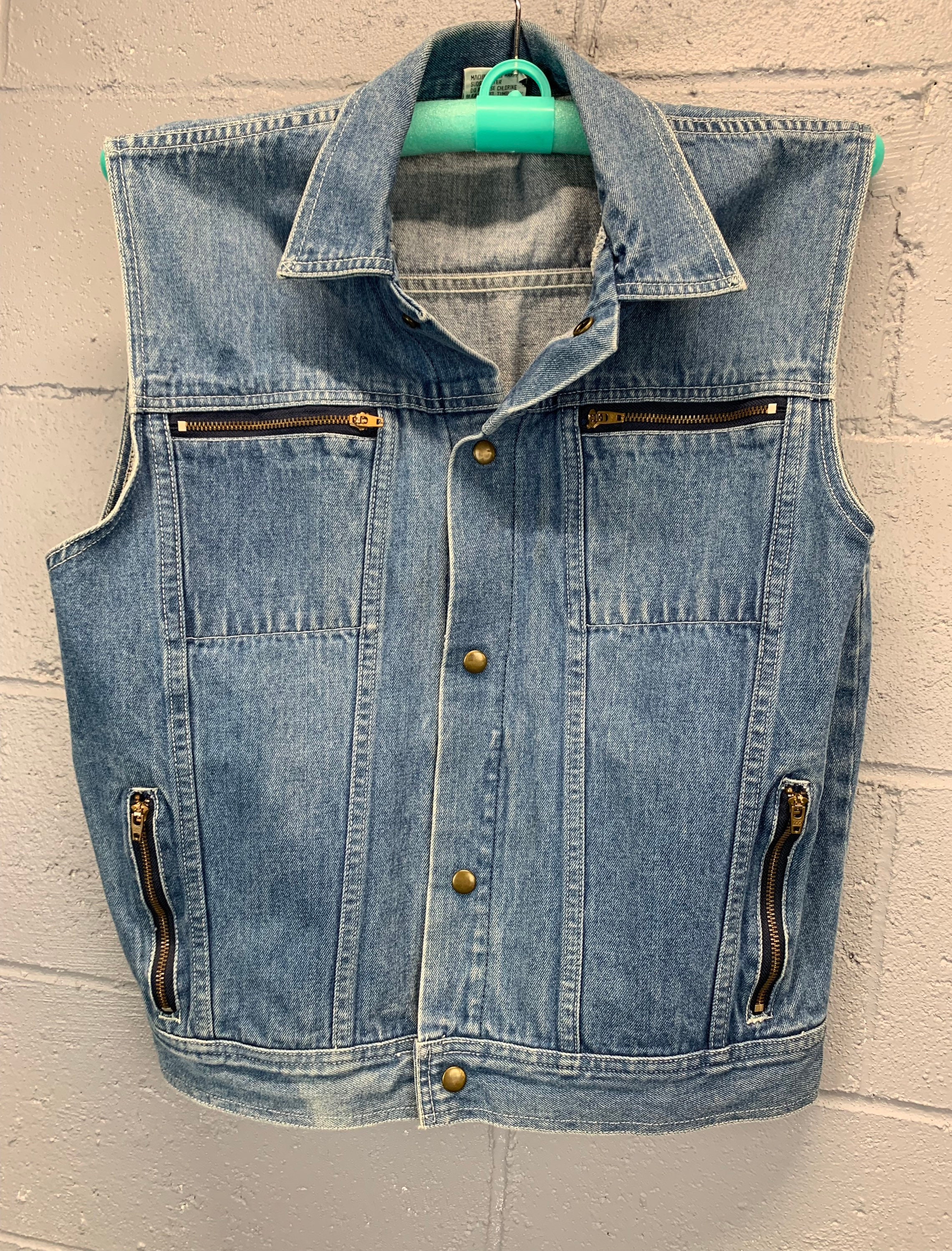 Rock Denim Vest - Etsy