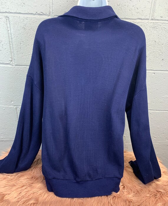 Vintage  MacGregor Color Block Zip Up Sweatshirt … - image 7