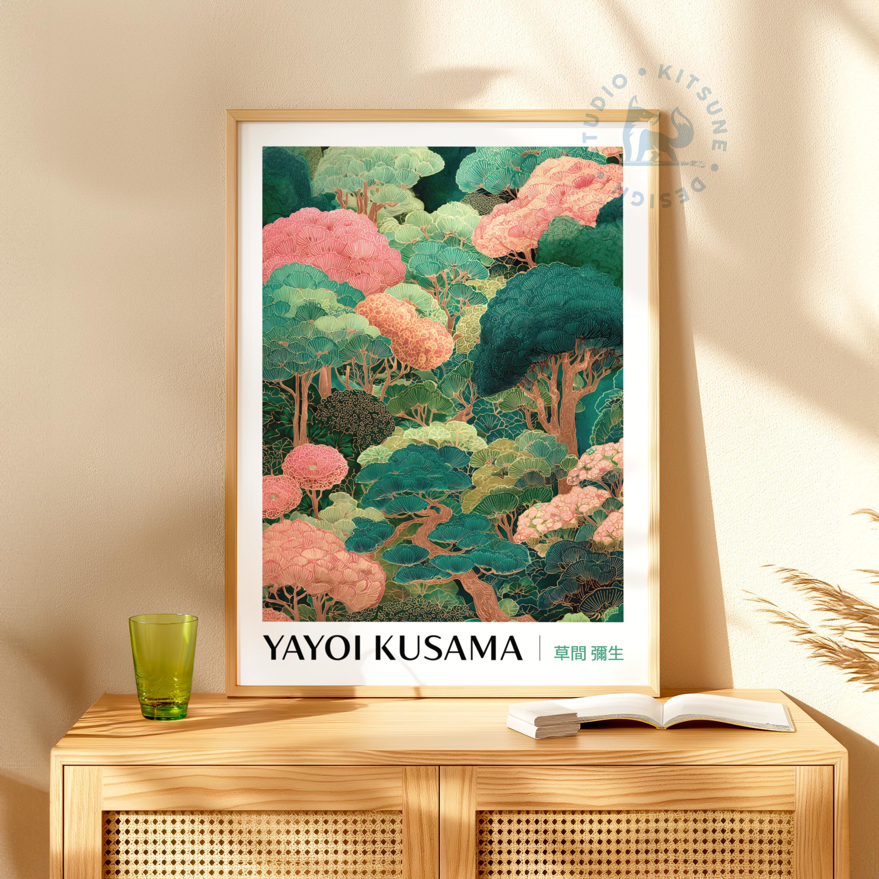 Yayoi Kusama Tree Forest - Etsy