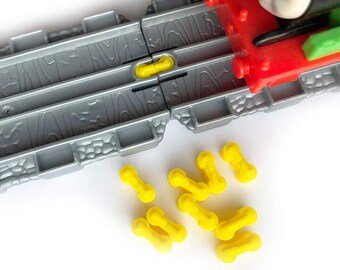 Trainlab take-n-play dog bones train track adapters. connects female to female take-n-play tracks (10pcs) (nitebrite)