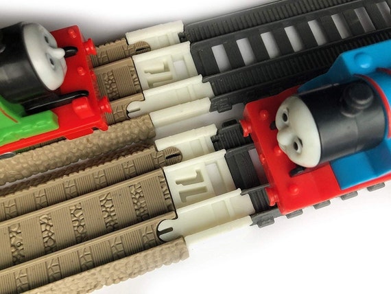 Trainlab connector for duplo lego and wooden railway sets