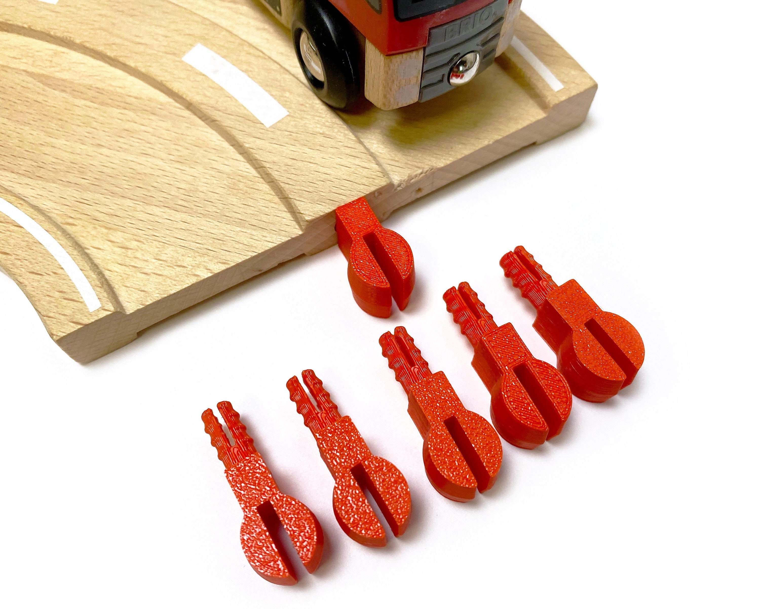 Trainlab Pegbones for Repairing Broken Wooden Railway Connectors Compatible  With BRIO and Thomas Tracks 6pcs -  New Zealand