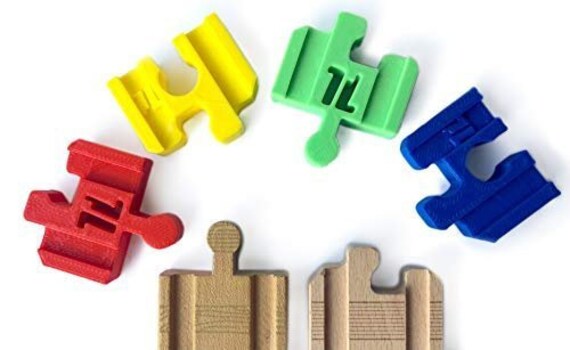 wooden train track adapters