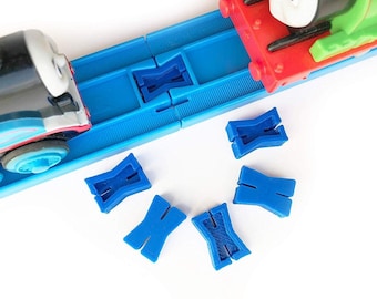 Trainlab plarail dog bone connectors train track adapter thomas 6pcs (orange)