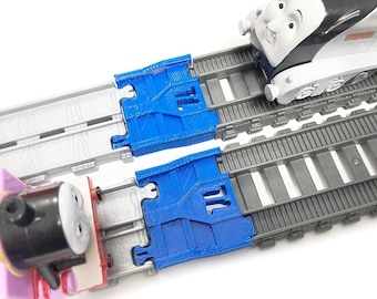 Trainlab adapters compatible with thomas adventures to trackmaster 2014 gray train tracks (nitebrite)
