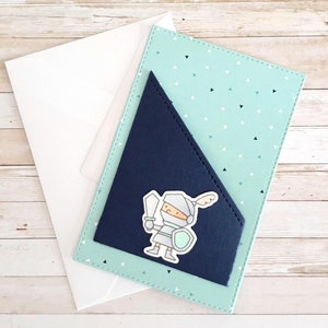 Porta carte regalo con busta, porta carte regalo, buoni o contanti con cavaliere