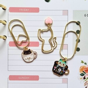 Paperclip Set Cats 3 pieces