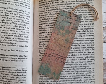 Handmade bookmark in vintage style