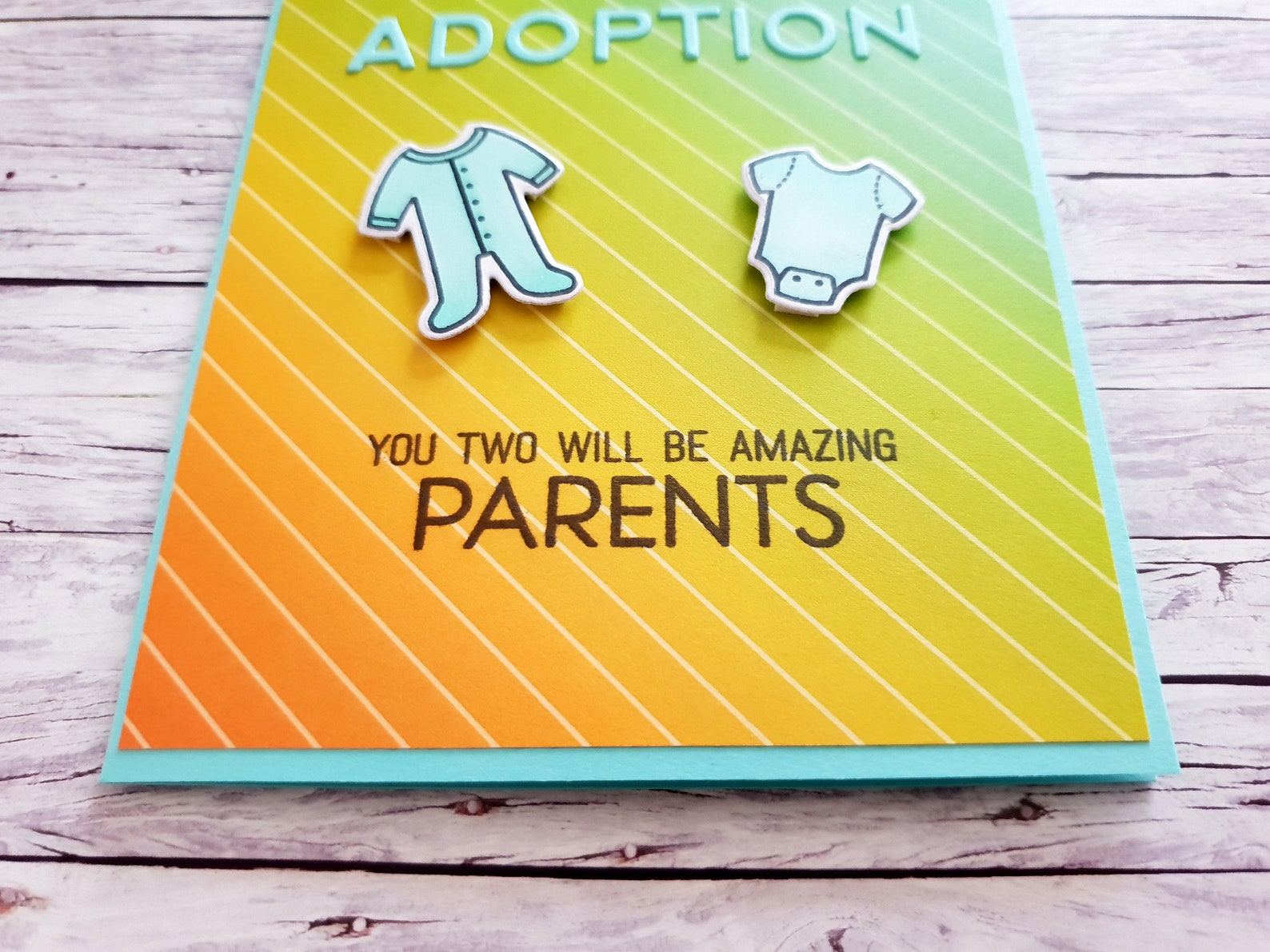 Adopted Baby Card for Adoption Baby Boy Adoption Shower Gift Etsy