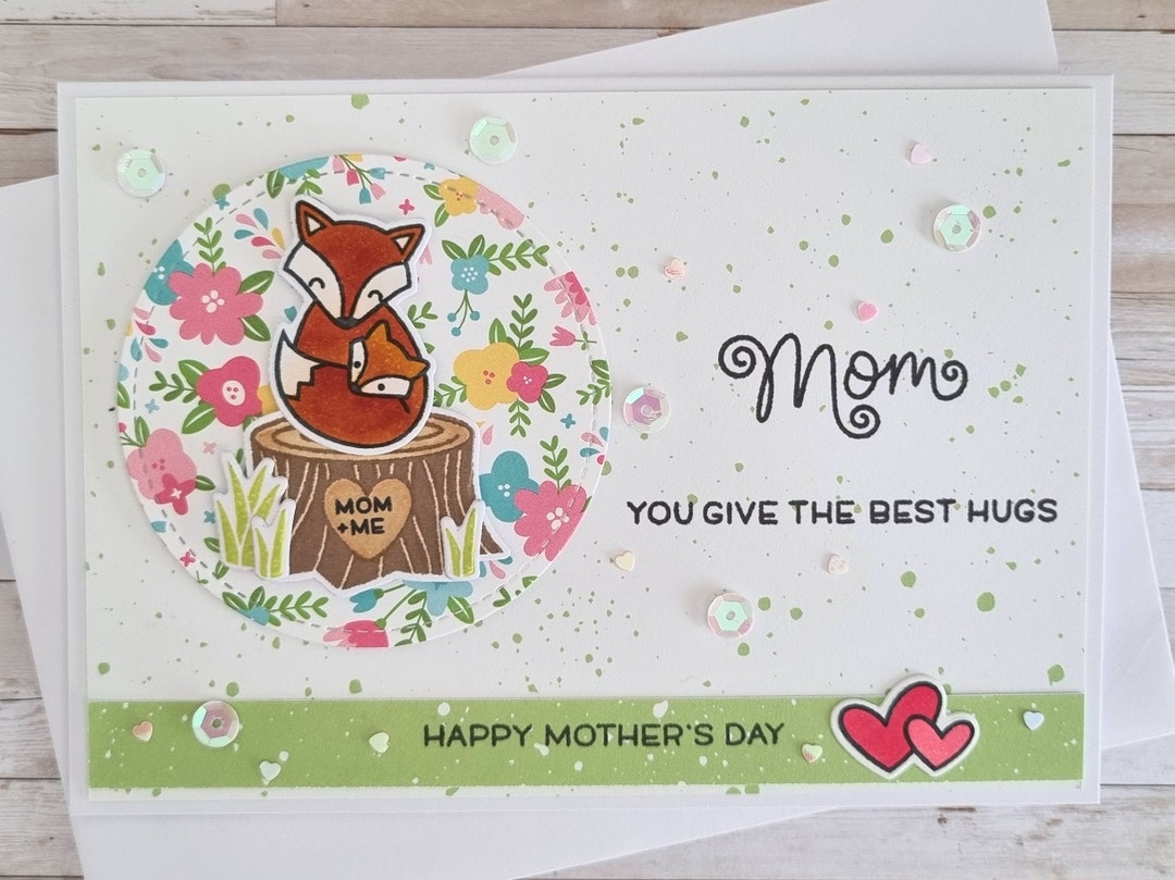 Happy Mothers Day Card I Love You Mom Gift Thank You Mom Card Mama Bird ...