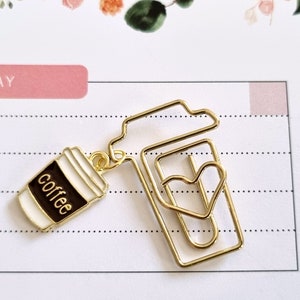 Paperclip Coffee Mug with Pendant Coffee Mug