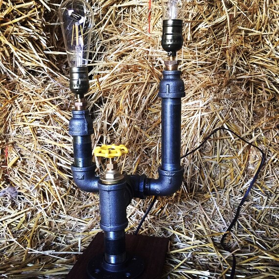 Steampunk Lamp Industrial Table Steampunk Lamp Industrial Table