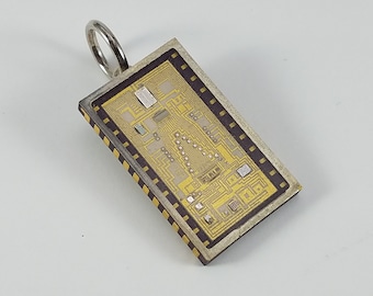 Unique Integrated Circuit IC pendant geek/nerd jewelry!