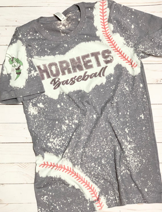Custom Bleached Baseball Tee 