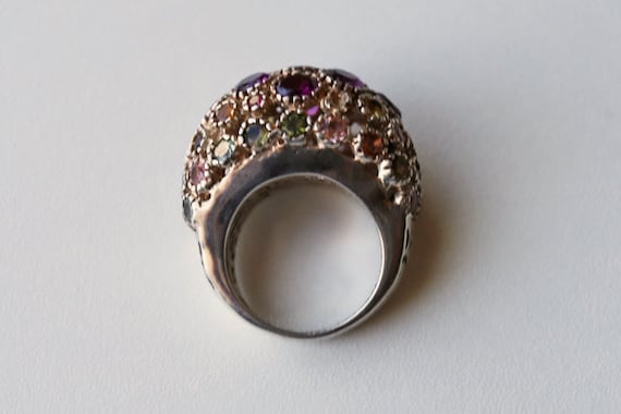 Multi Stone Statement Ring - image 2