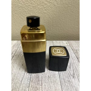 vintage Chanel n° 5 - bouteille de parfum de parfum rechargeable noire A8 de 1,7 oz image 3
