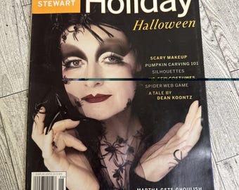 Martha Stewart Holiday Halloween Special Issue Magazine