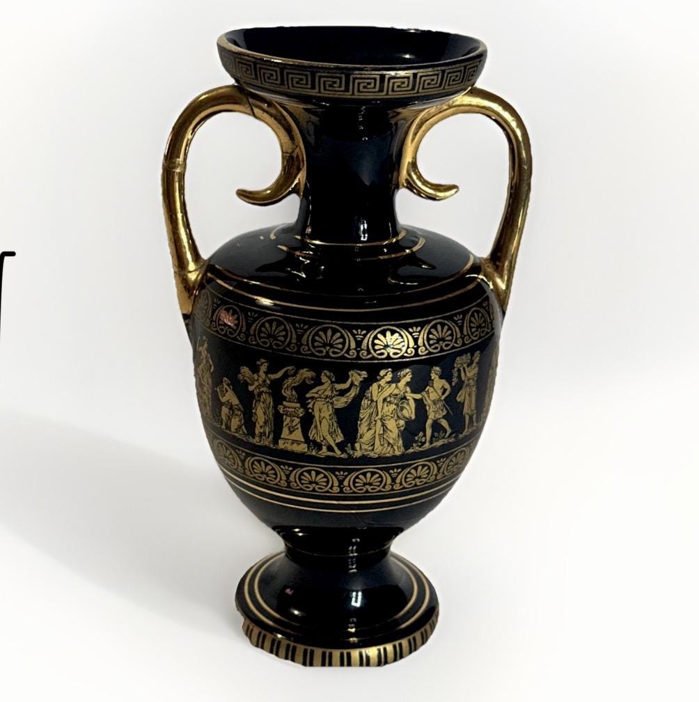 Greek 24k gold vase - Etsy 日本
