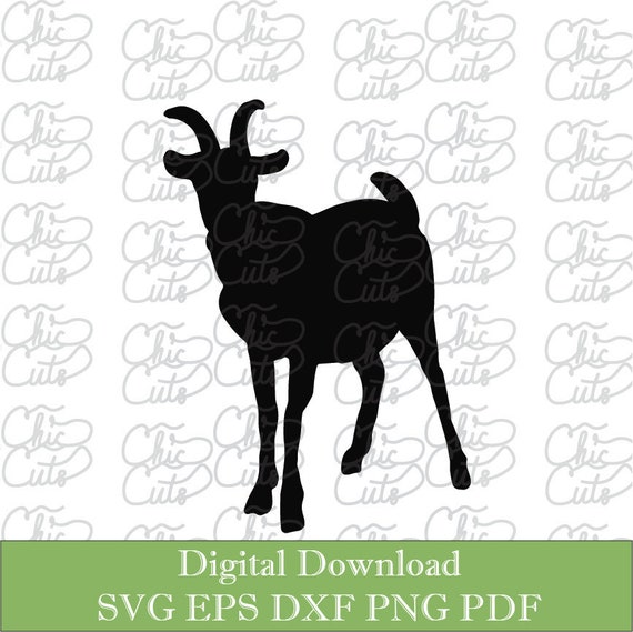 Download Goat SVG Clip Art Cut File for Cricut and Silhouette Cameo ...