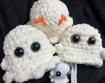 Spooky Friend | Ghost Plush Amigurumi | Halloween | Stuffed Ghost