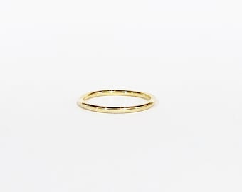 9ct 1.5 mm Gold Ring/Solid Gold Ring/Gold Stacking Ring/Polished gold ring/Minimalist ring/Dainty Gold Ring