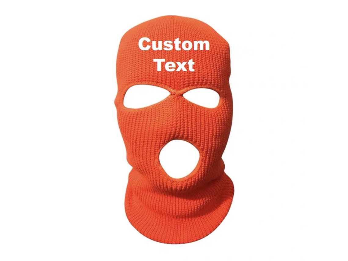 3 Hole Ski Mask Face Neck Balaclava Outdoor Sport Warm 3 Hole Etsy