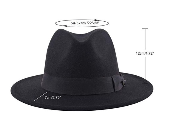 Fedora Panama 2 Tone Black With Red 