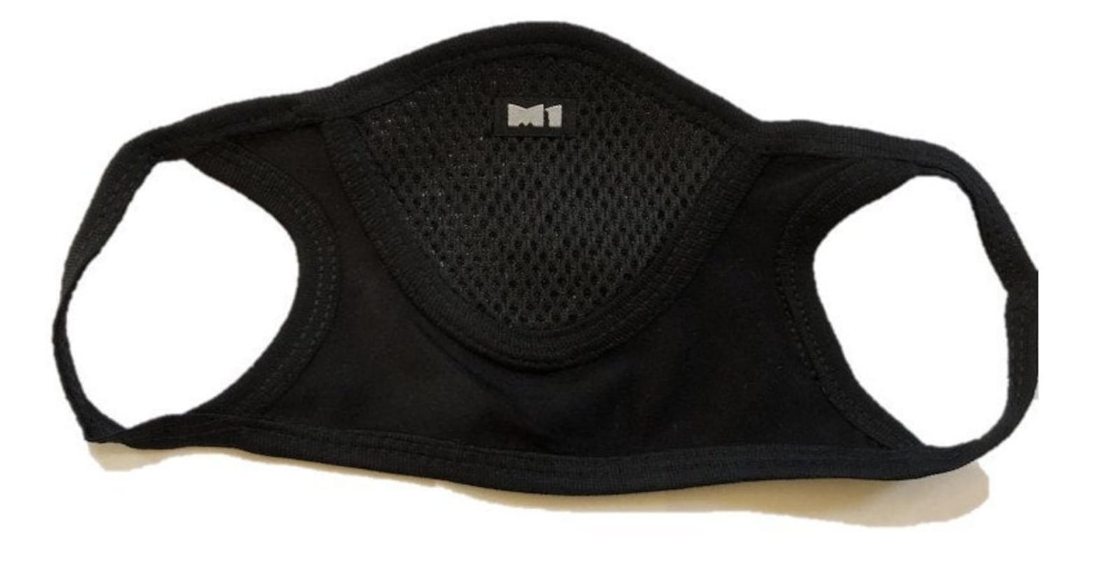 Face Mesh Mouth Mask Black Breathable Washable Earloop Ski Etsy