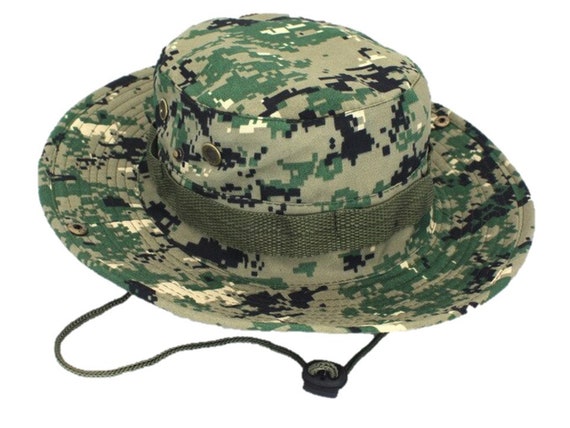 Camouflage Style Bucket Hat Unisex 