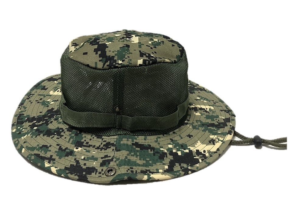 Bucket Sun Hat Fishing Round Brim Boonie visor Hunting Summer Fishing Cap Unisex