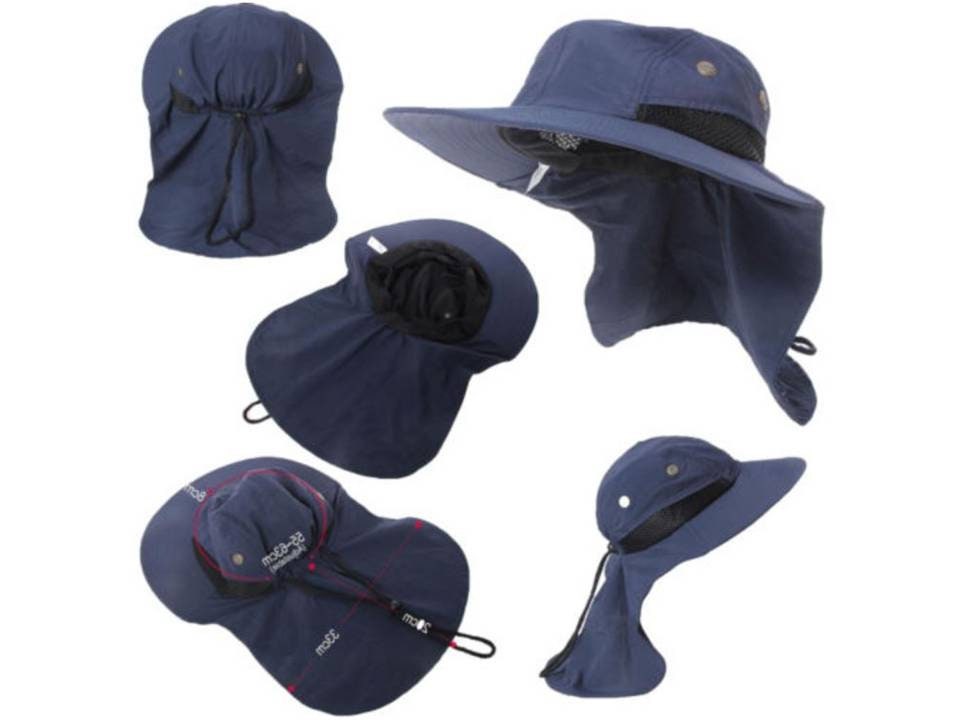 Unisex Plain Color Hat Sun Visor Cap Hat Outdoor UPF 50 Sun