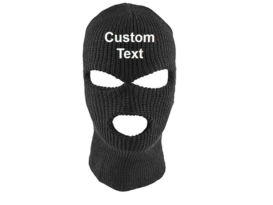 3 Hole Ski Mask Face Neck Balaclava Outdoor Sport Warm 3 Hole Etsy
