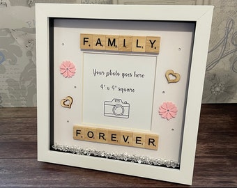 Family photo frame, forever family gift