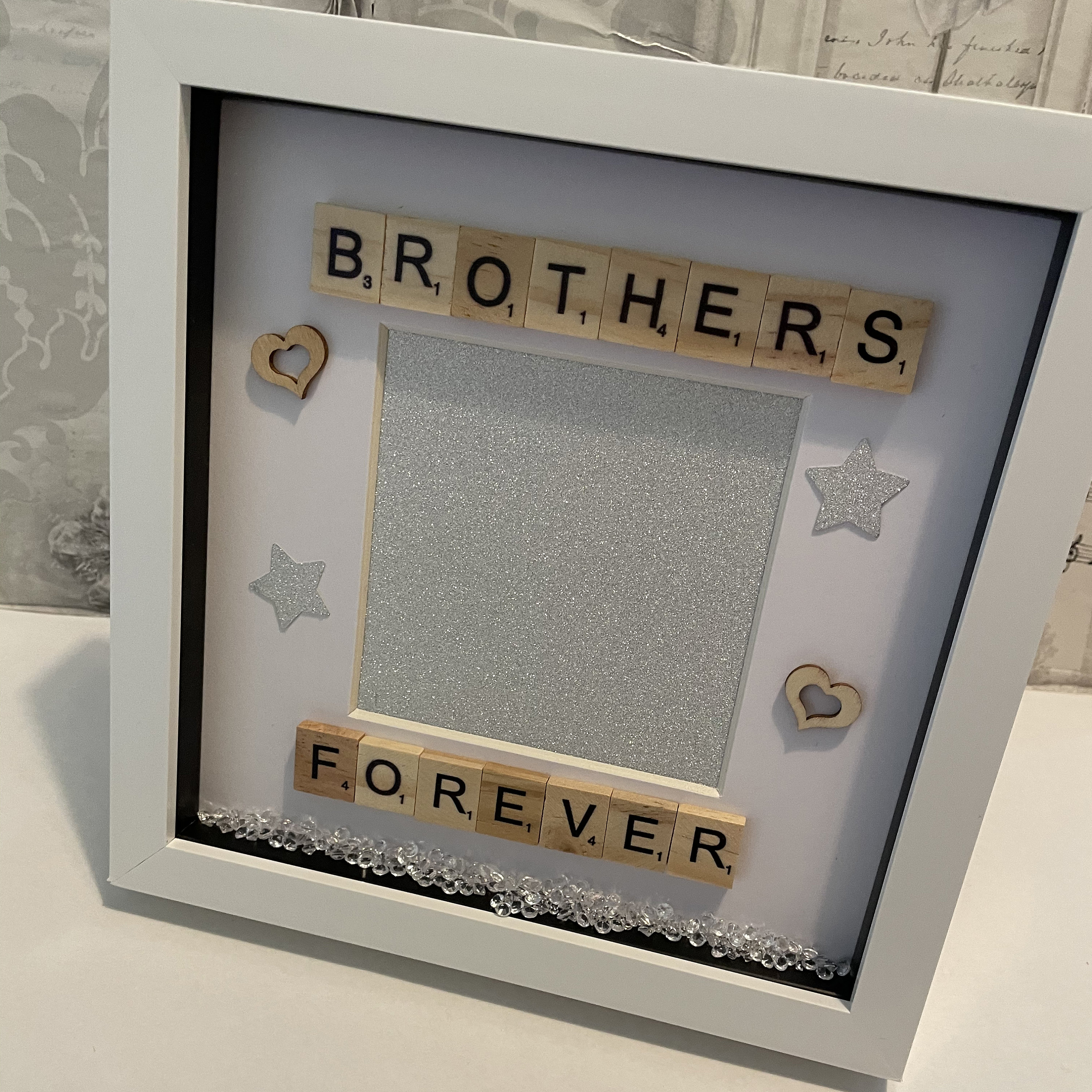 Sibling photo frame brothers forever Etsy