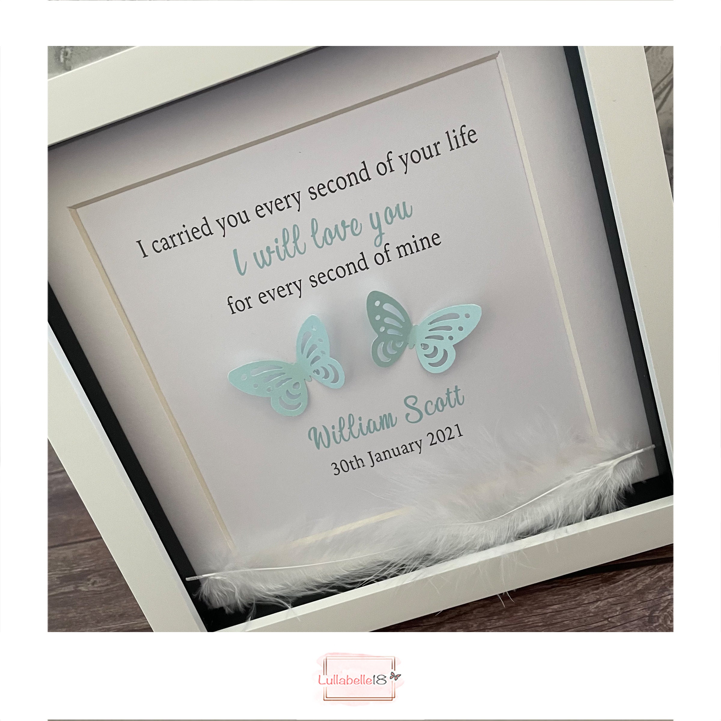 Stillborn keepsake baby memorial infant loss bereavement Etsy