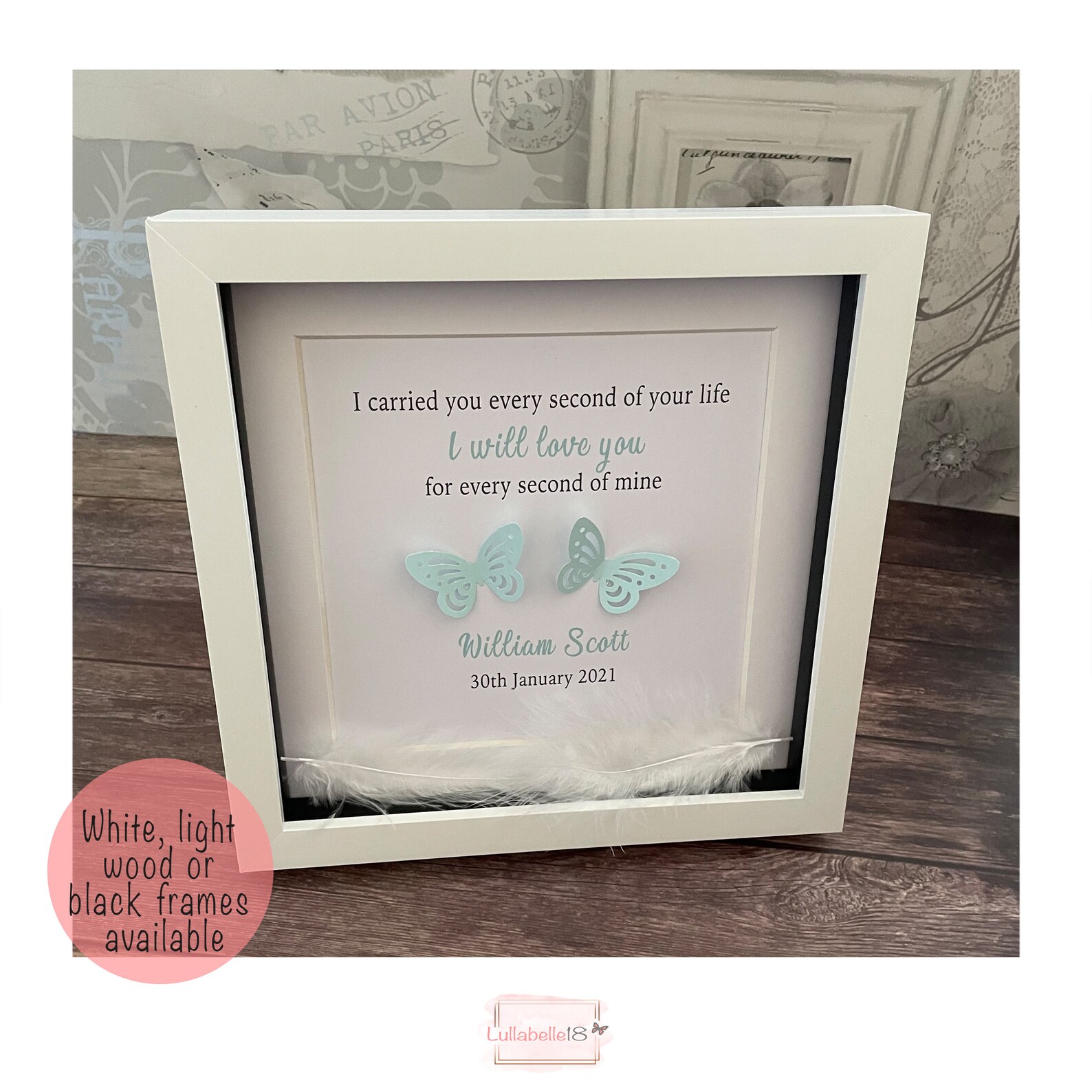 Stillborn keepsake baby memorial infant loss bereavement Etsy
