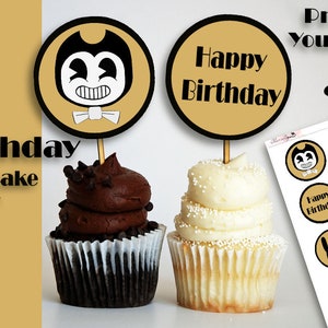 Bendy and the Ink Machine, Printable Bendy ULTIMATE PACKAGE, Favor Bag ...