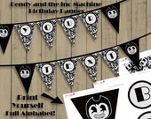 Bendy and the Ink Machine Banner Bendy Printable Banner - Etsy