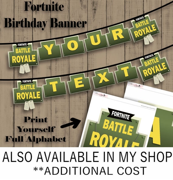 Birthday Party Pack Video Game Birthday Favor Bag Printable Party Decor Printable Gift Bag Instant Download - fort dc roblox