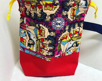 Wonder Woman project bag