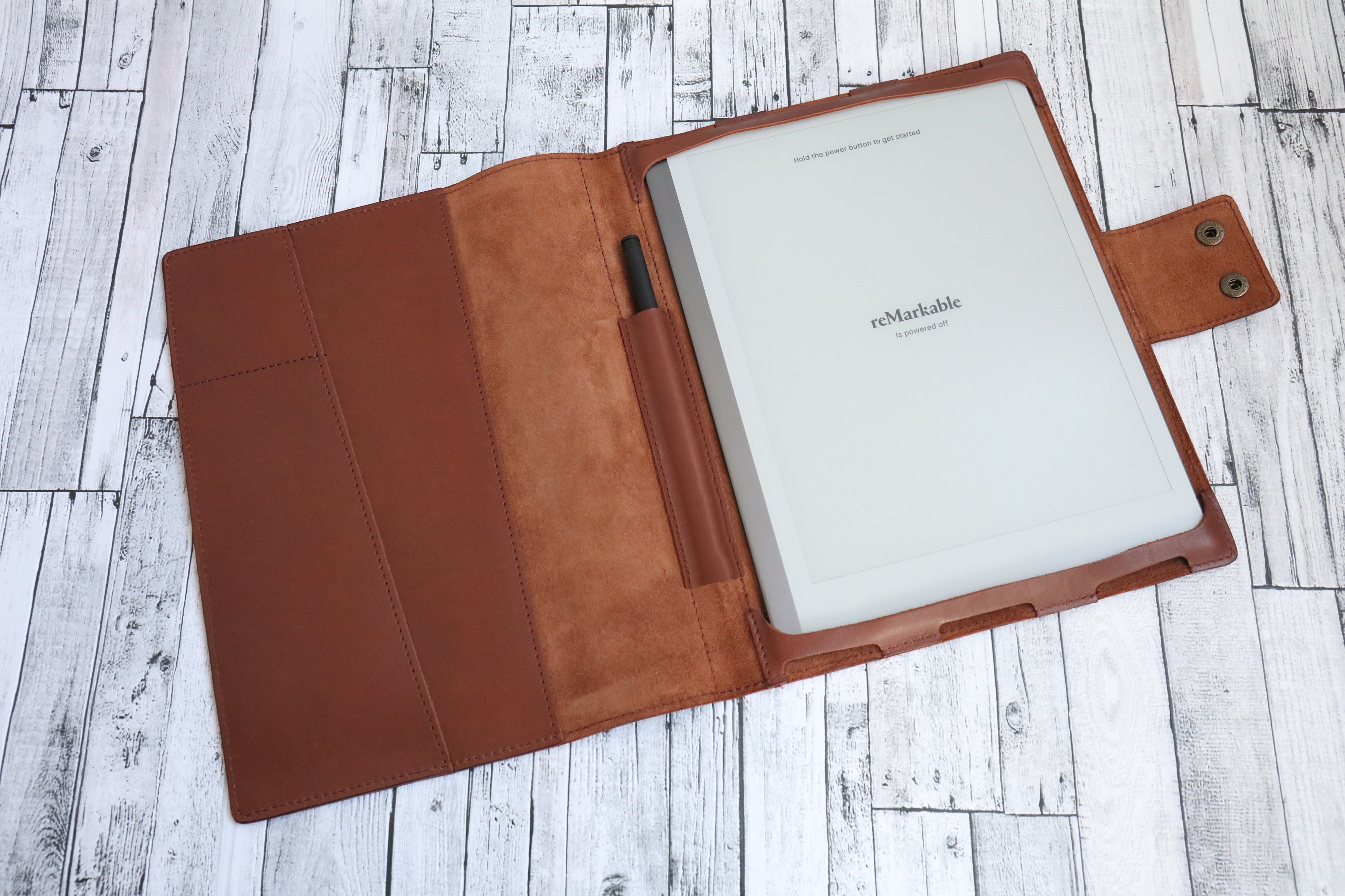 reMarkable tablet - Premium Genuine Leather Folio Case – Einkpads