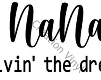 Download Living The Dream Svg Etsy